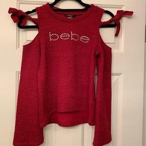 bebe girls sweater
